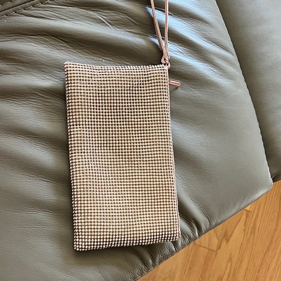 Charming Charlie Rose Gold Sparkling Wristlet - Picture 1 of 4